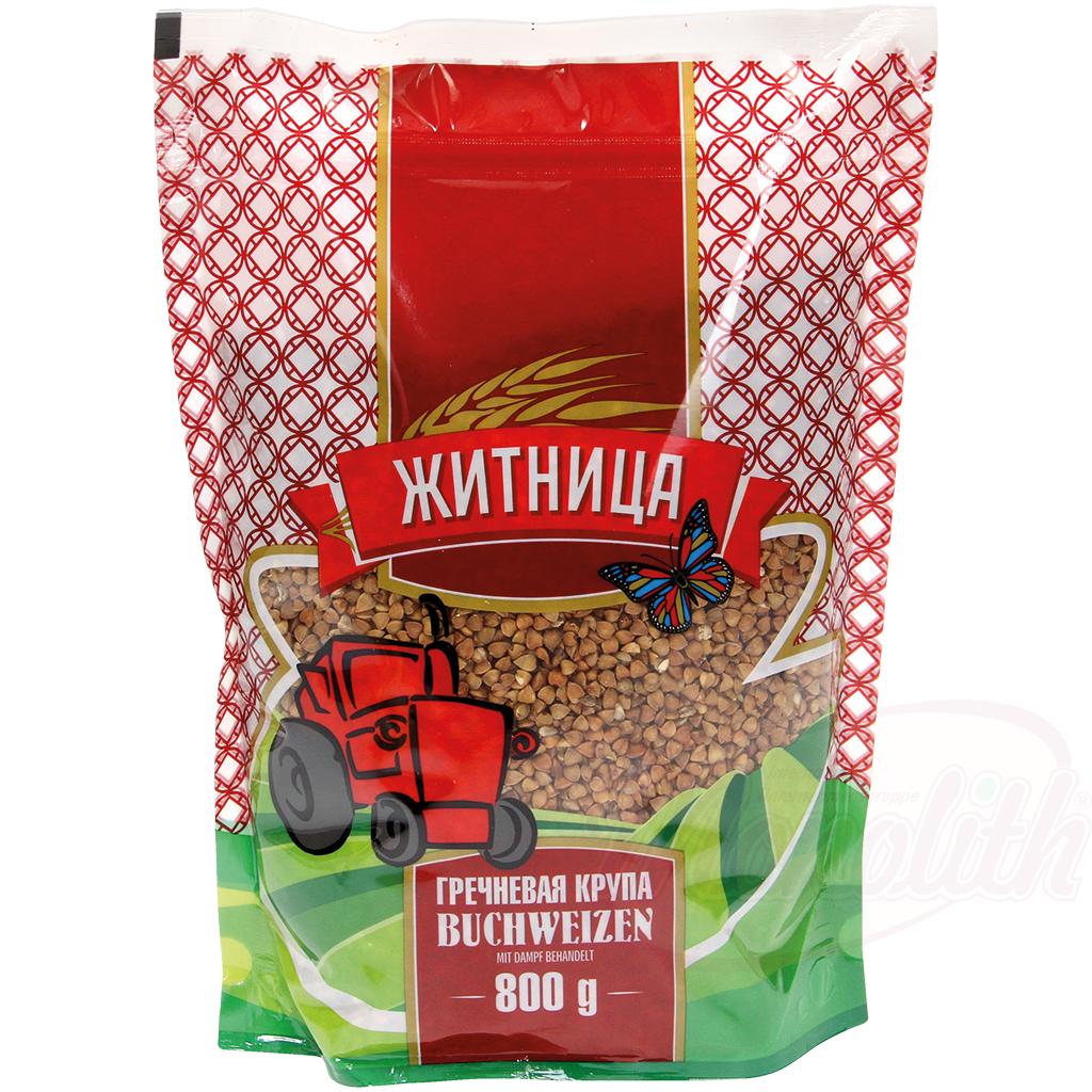 Sarrasin Rôti Jhitnitsa, Lituanie, 800g. Гречневая крупа, гречка