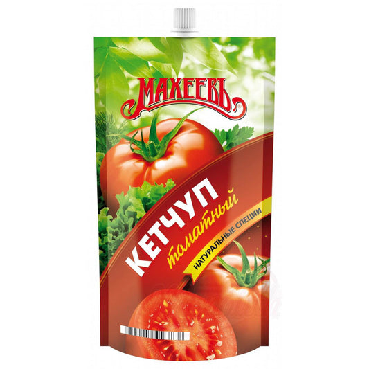 Ketchup Makeev, 270 ml, Кетчуп томатный Макеевъ