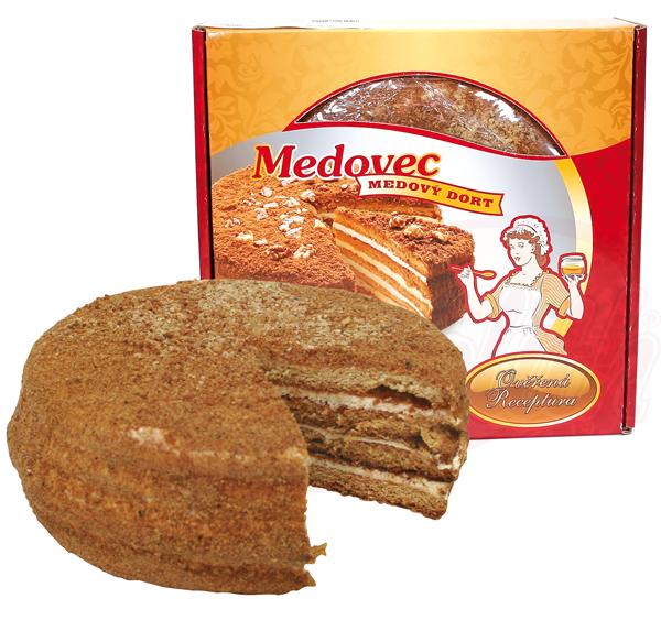 Gateau "Medovik" de la garniture à la crème au beurre, 650g. Торт "Медовик" сливочного заполнения