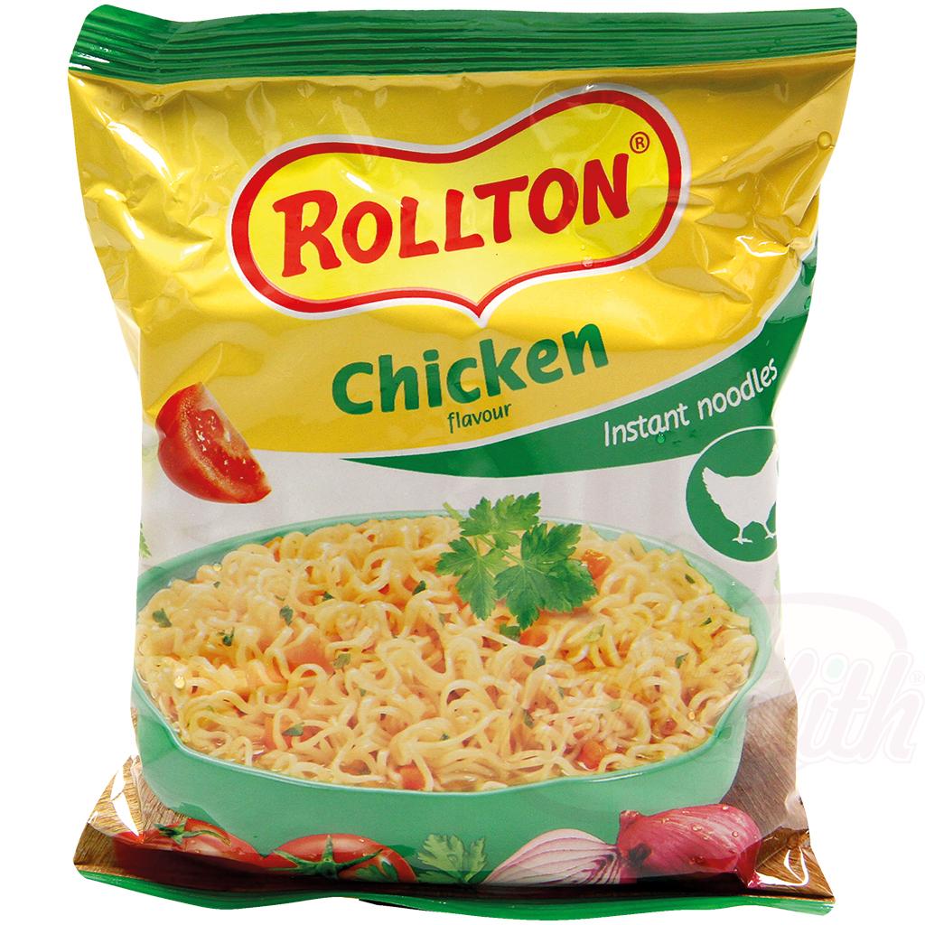 Pates chinoises Rollton, 60g. Вермишель с куриным вкусом "Роллтон"