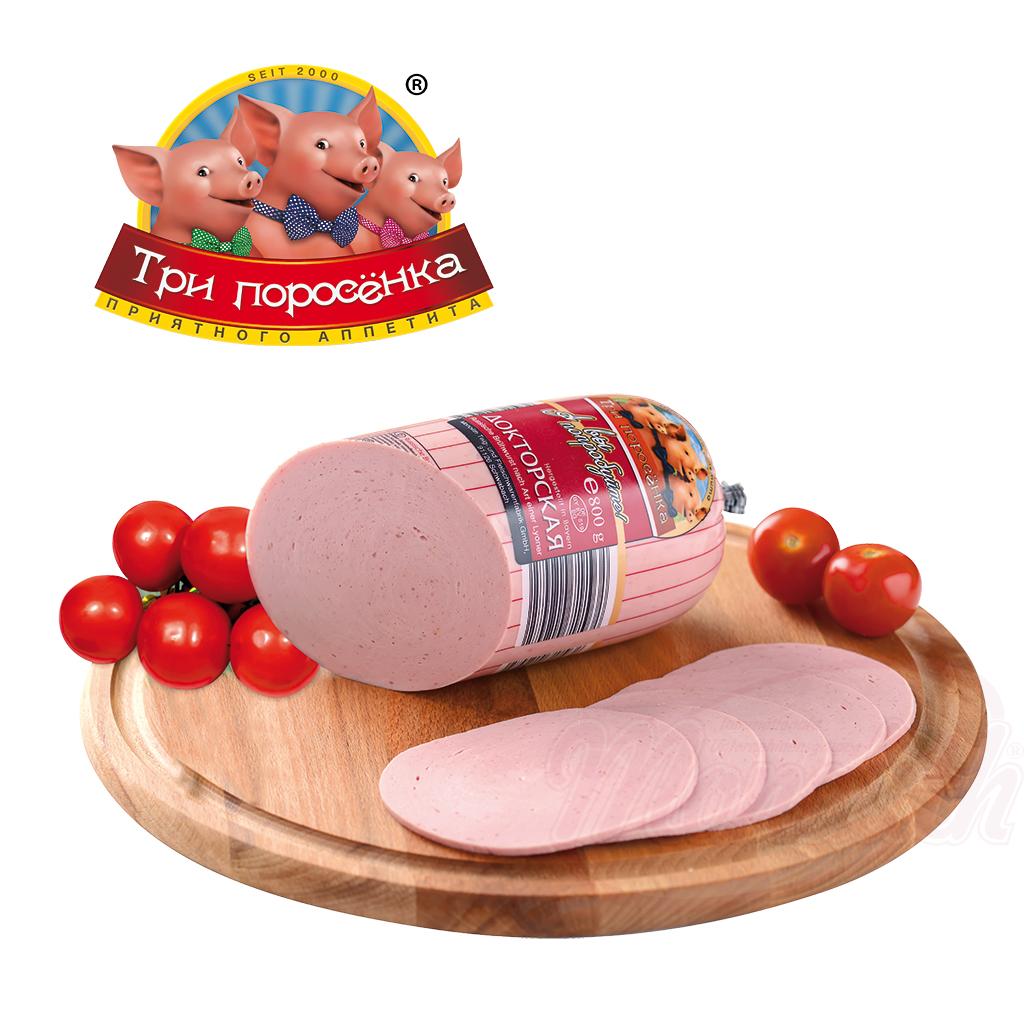 Saucisson "Doktorskaja", 800g, Колбаса "Докторская"