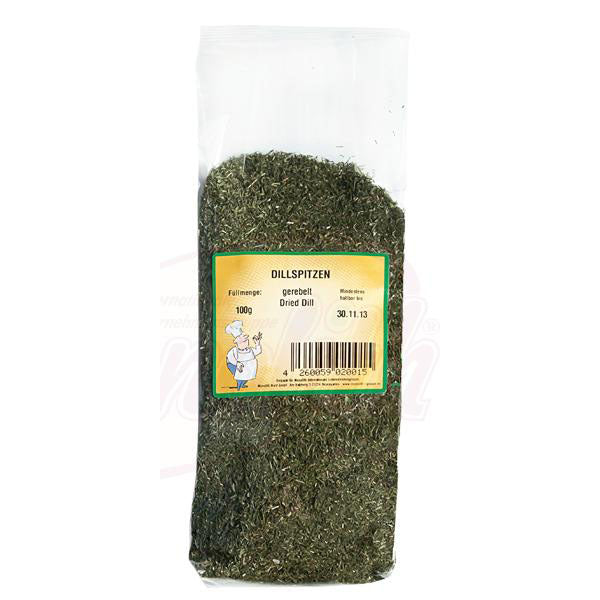 Aneth sechée, 100g. Укроп сушёный
