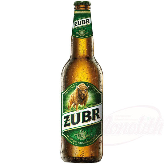 Bière "Zubr" 6% vol., 50cl Пиво "Zubr" 6% алк.