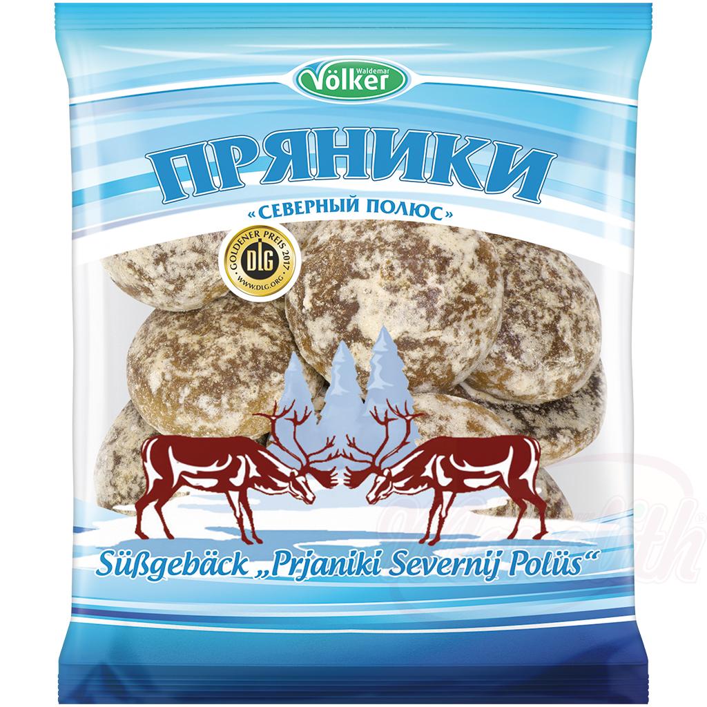 Pain d'épices "Pryaniki – Sewernyi Polius", 400g. Пряники "Северный полюс"
