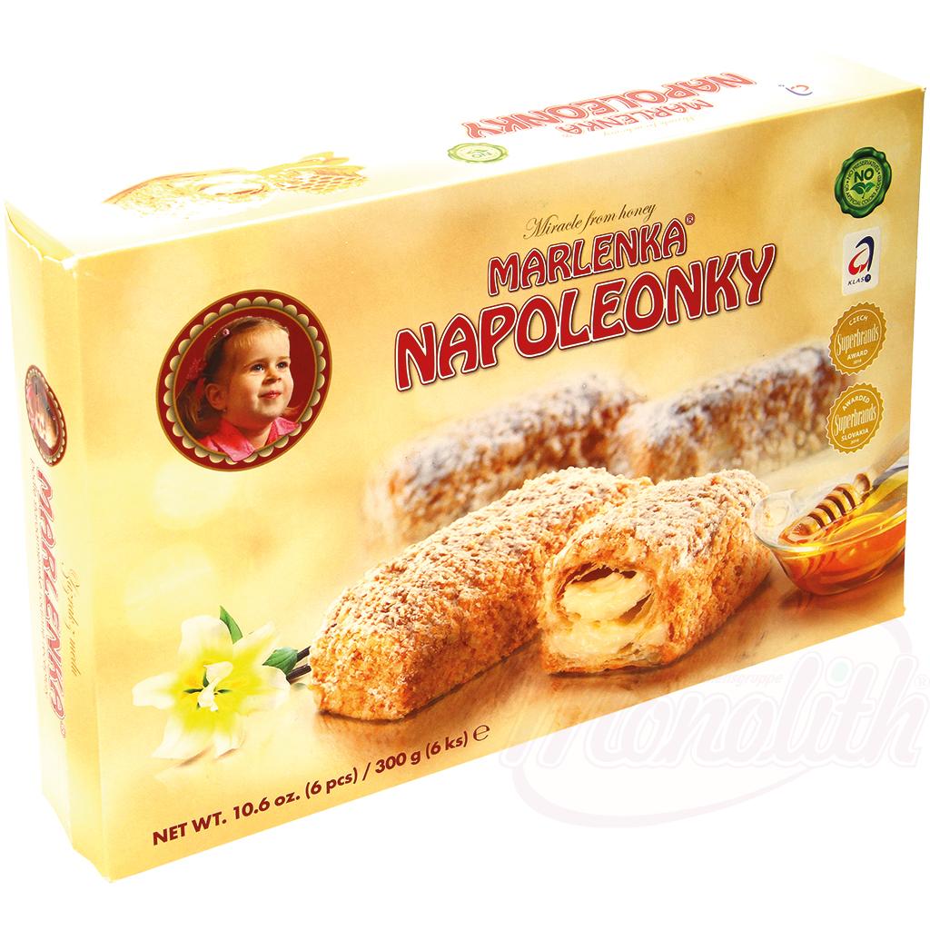 Patisserie "Marlenka Napoleonki", 300g. Пирожное "Марленка Наполеонки" замороженное
