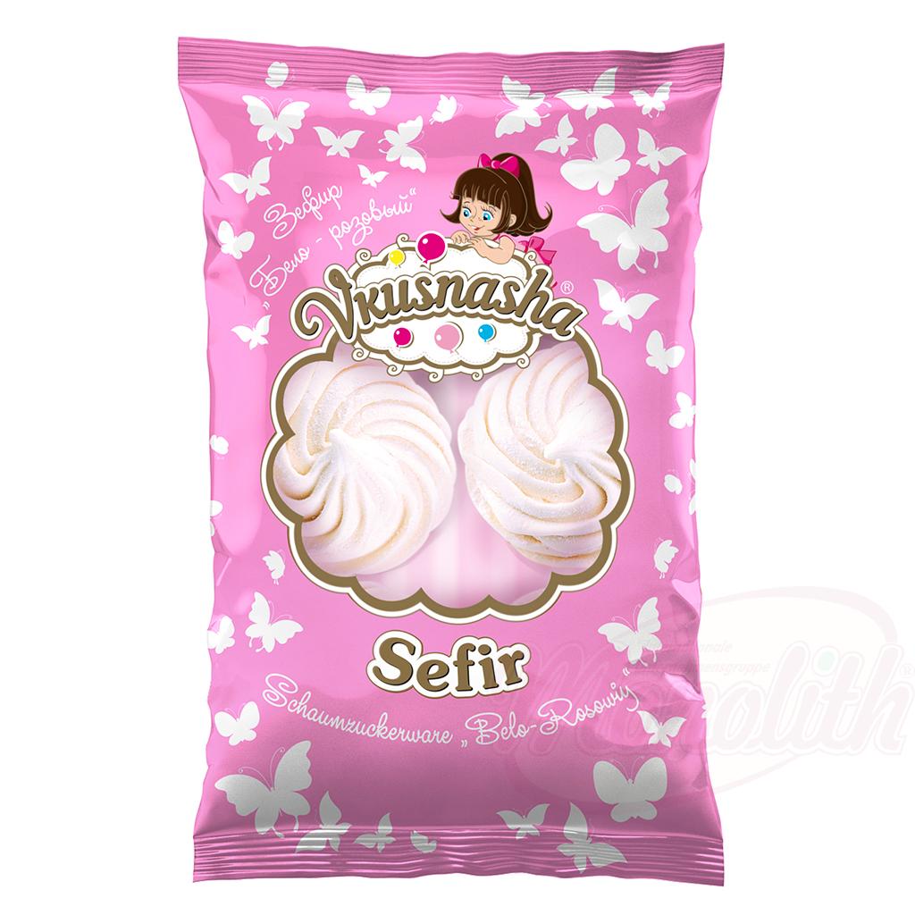 Guimauve Zefir, 350g. Зефир белорозовый