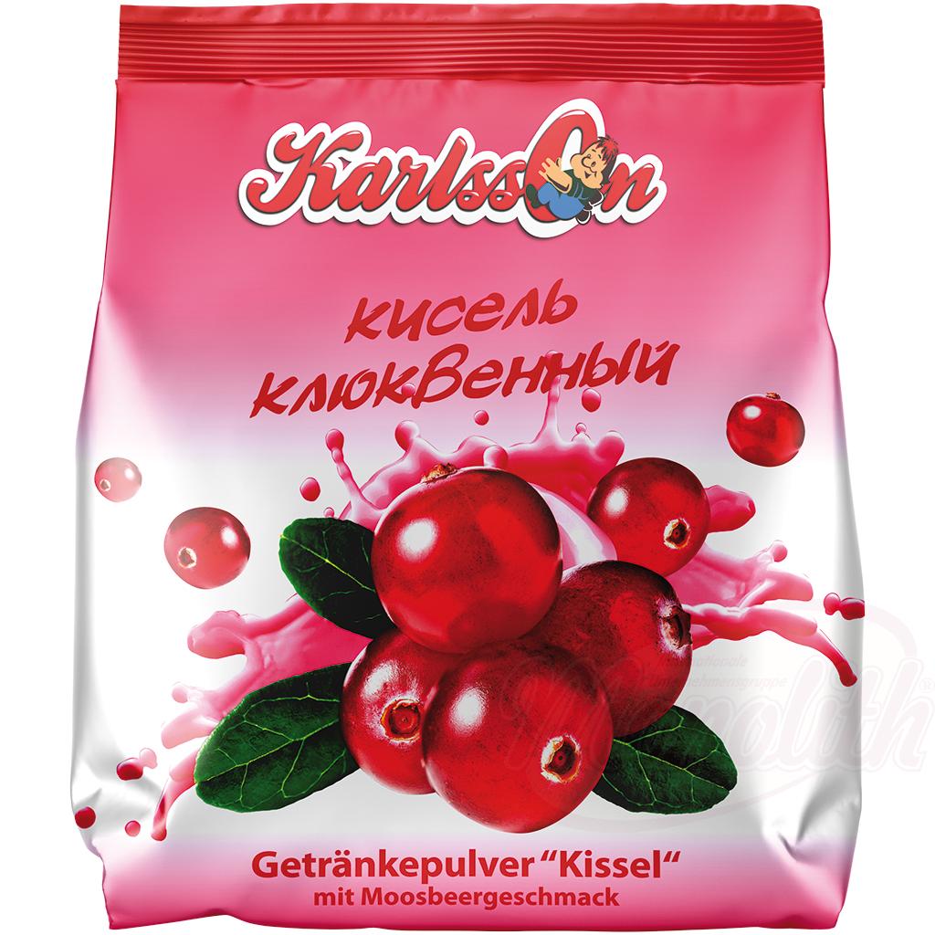 Boisson en poudre "Kissel" à la canneberge, 240g. Клюквенный кисель, порошок