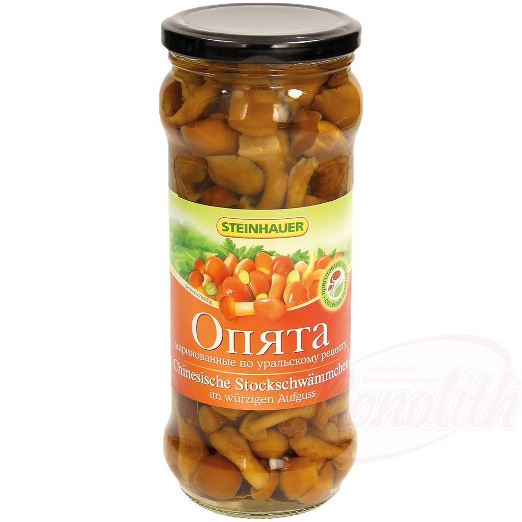 Champigons nameko dans une infusion épicée, 530g, Опята маринованные