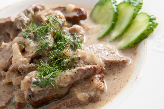 Recette russe de bœuf Strogonoff