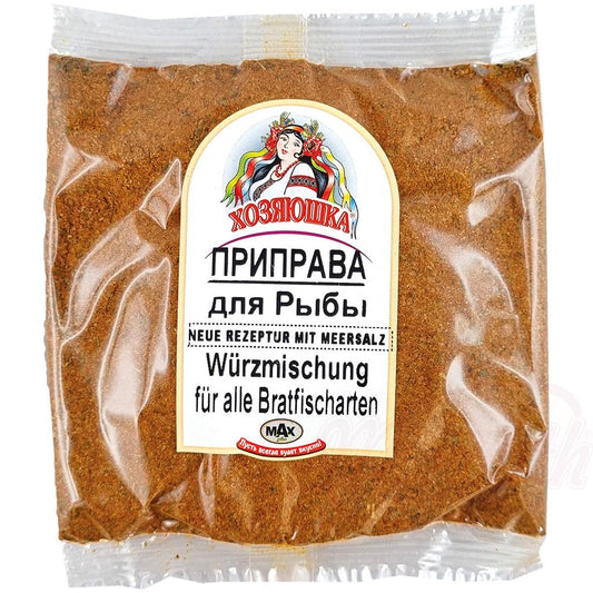 Hosyaushka mélange de condiments pour toutes les sortes de poissons frits Хозяюшка Приправа для рыбы