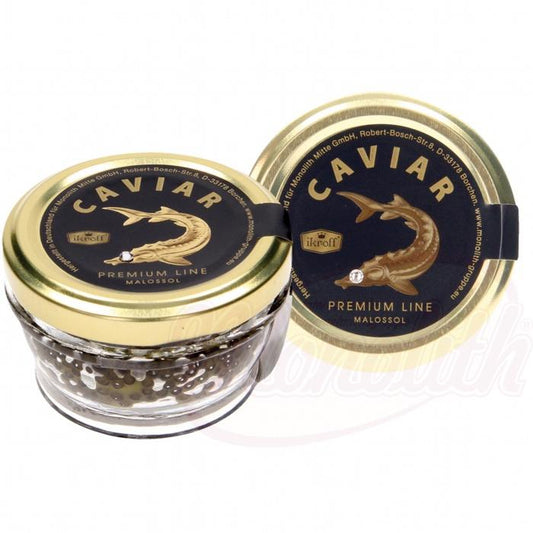 Caviar Premium Line 50g. Икра осетра "Ikroff" Премиум линия