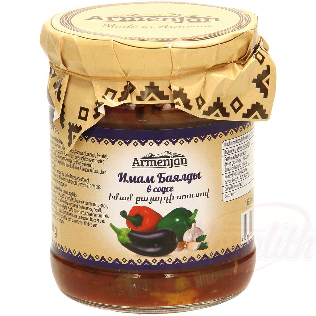 Préparation aux aubergines "Imam bayildi" 470g. Баклажаны "Imam bayildi" по-армянски