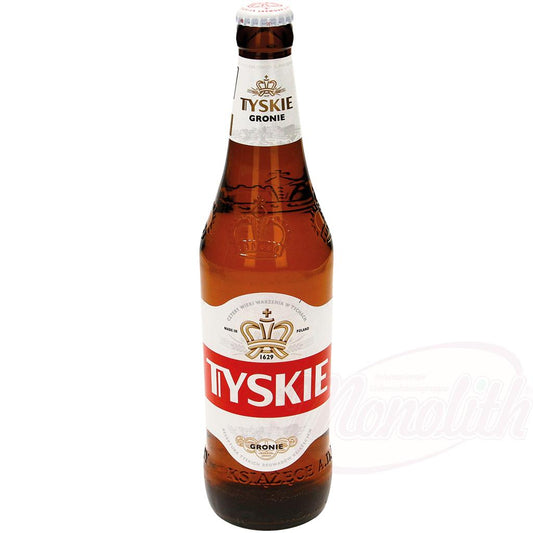 Bière "Tyskie Gronie" légère 5,2% vol., 50cl. Пиво "Tyskie Gronie" 5,2% алк