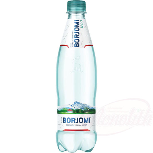Eau minérale gazéifiée "Borjomi", 50cl. Газированная минеральная вода "Боржоми"