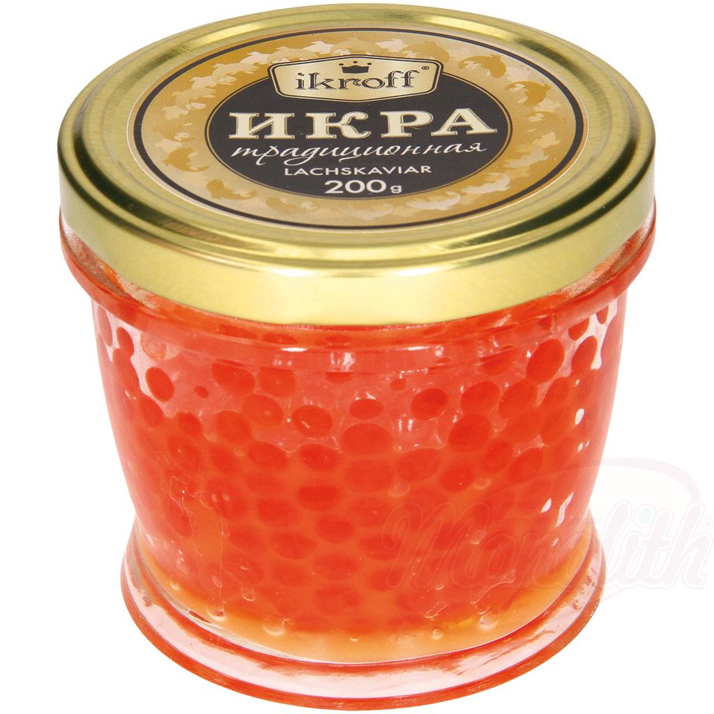 Œufs de saumon, 6x200g, Икра традиционная