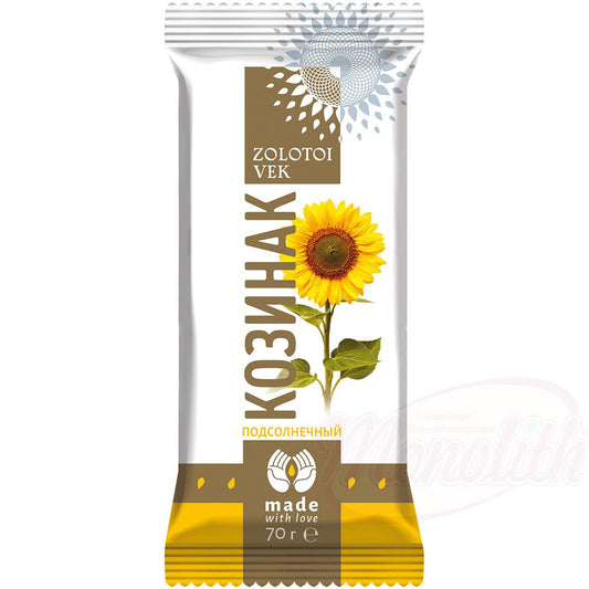 Barres graines de tounesol caramelisés, 70g. Козинак подсолнечный