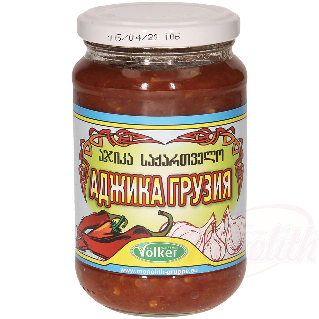 Purée de piment "Adjika Grouzia", 360g, Аджика "Грузия"