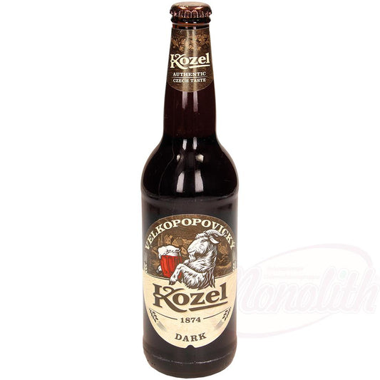 Bière "Kozel dark" ambrée 3,8% vol. , 50cl. Пиво "Kozel dark" тёмное 3,8% алк.
