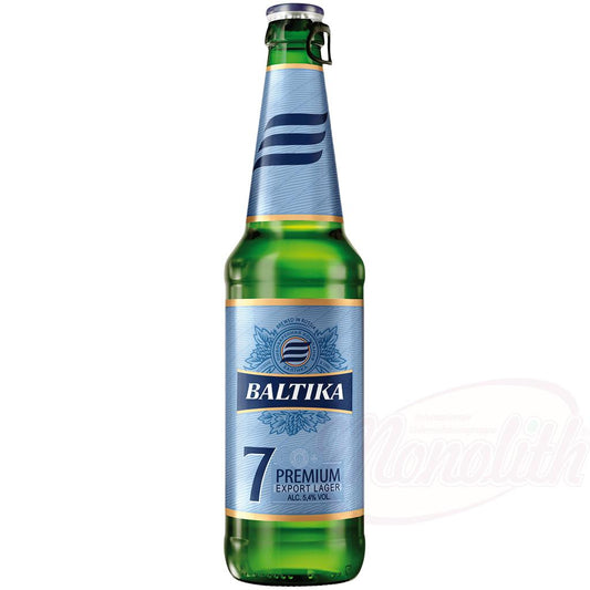 Bière "Baltika Premium" Nr. 7, 5,4% vol., 47cl. Пиво "Балтика Премиум" №7, 5,4% алк.