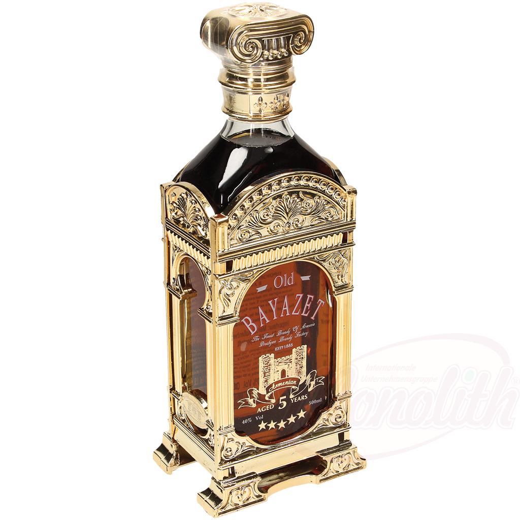 Armenien Brandy "OLD BAYAZET" 5 ans, 40% alc,,  Армянский коньяк "СТАРЫЙ БАЯЗЕТ" 5 лет