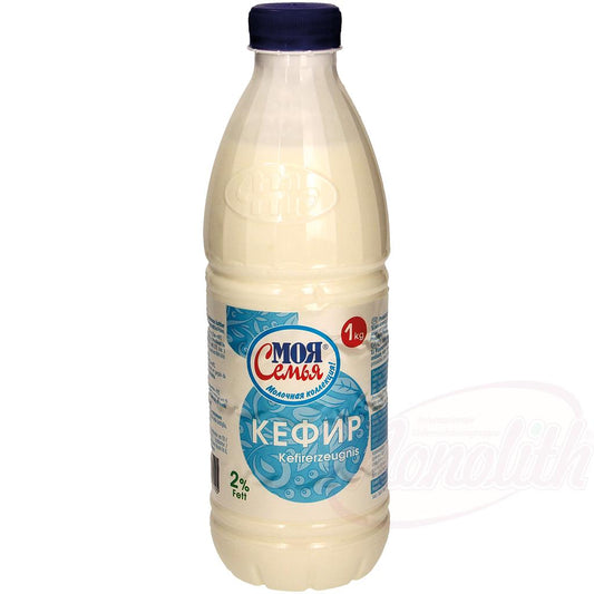 Copie de Lait fermenté 2% MG, 6x1kg, Кефир 2% жирности